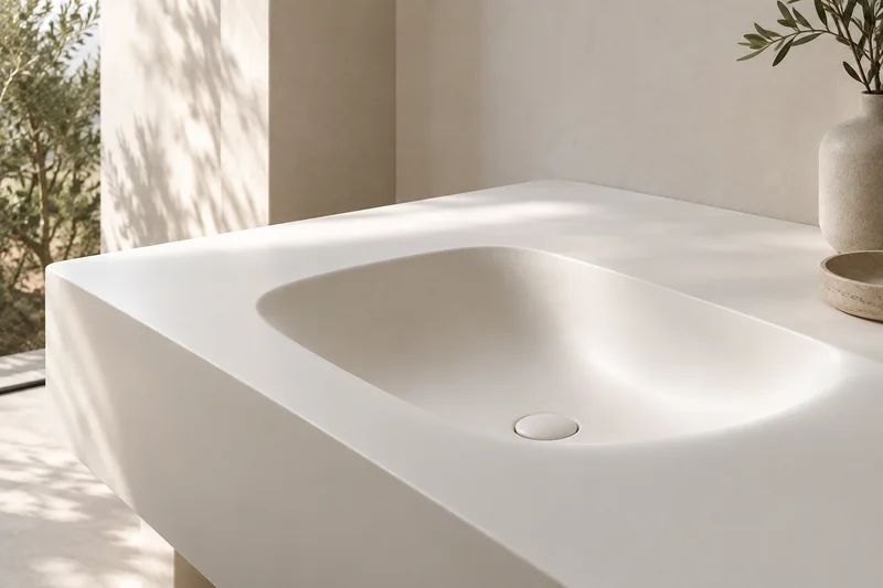 Blat Solid Surface — bezspoinowe połączenie